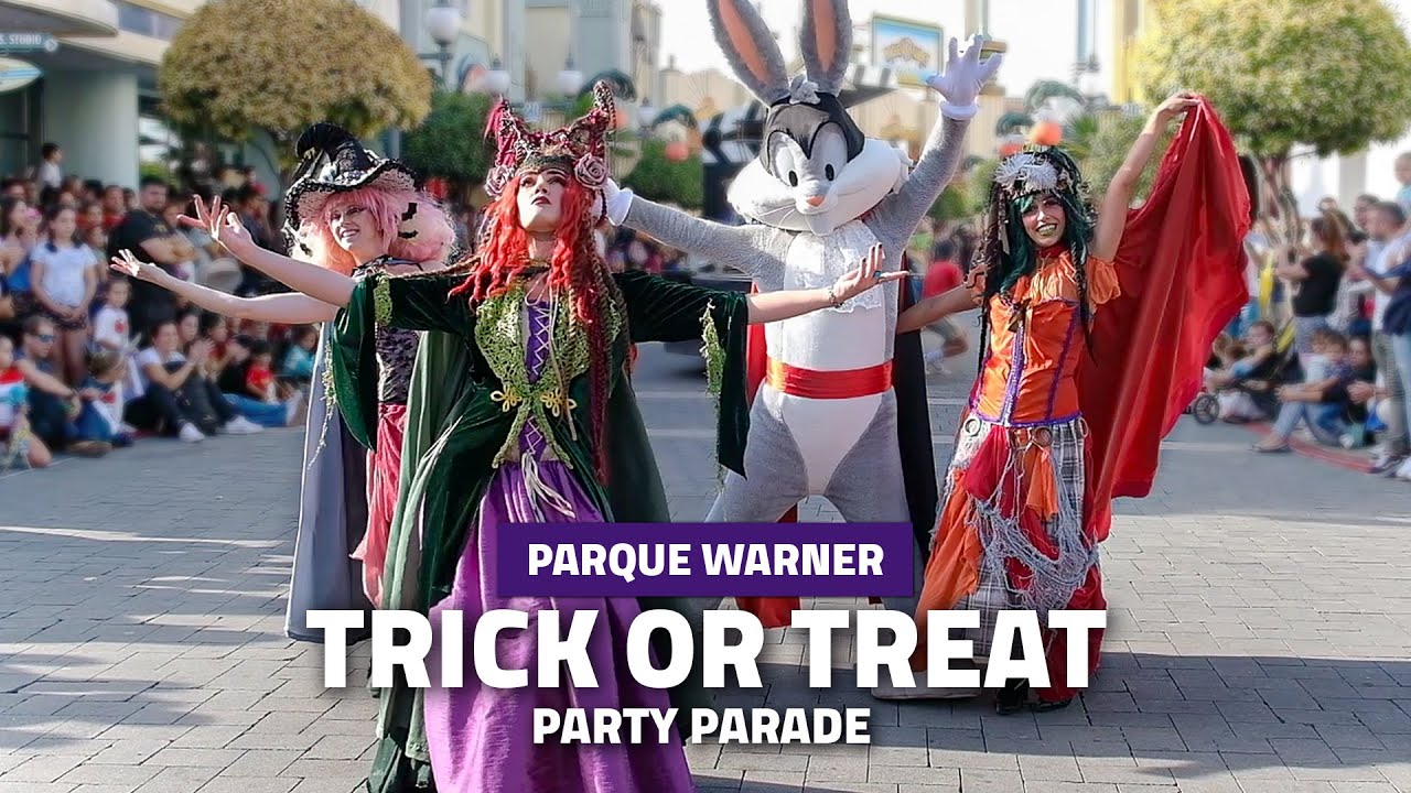 🧙‍♀ TRICK OR TREAT PARTY PARADE 🧙‍♀ | PARQUE WARNER 2022