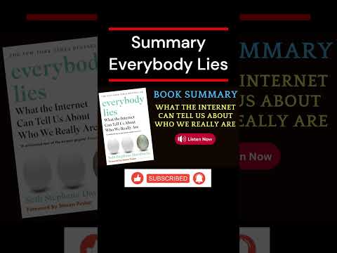 Everybody Lies YouTube Hörbuch Trailer auf Deutsch