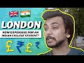 How Expensive Is London for an Indian Student? 🇮🇳 ₹ | Studying at @kingscollegelondon Expense?