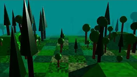 Object grid wrap land module r3 - threejs examples