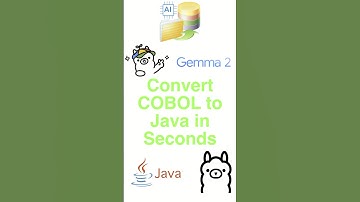 Gemma 2 AI: Converts COBOL to Java in Seconds!