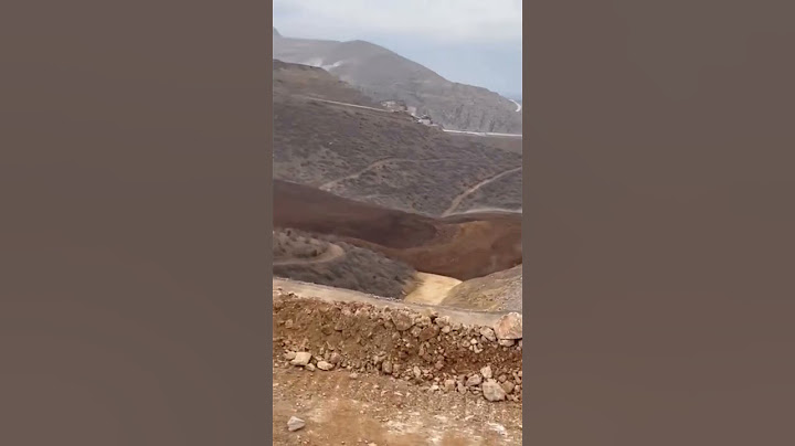 Erzincan Altın Madeninde Toprak Kayması