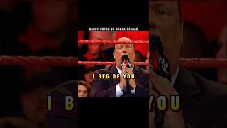Randy Ortan VS Brock lesnar | Summer Slam 2016 editz | #wwe #wrestlingclassic #brocklesnar