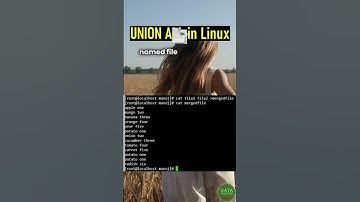 Linux File Merging using cat with example| #Linux #Unix #shorts