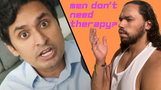 Reacting to Why Therapy Sucks for Men by @HealthyGamerGG