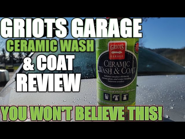 Griot's Garage on Instagram: IN STOCK! Just before Christmas! The Ceramic  Rinseless Wash is now available. ⁠ ⁠ IT combines powerful cleaning agents  with ceramic protection using 95% less water than a