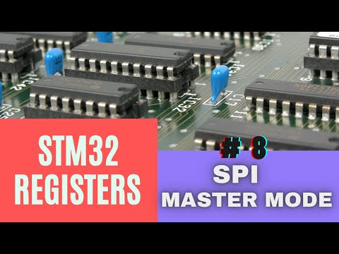 #8. SPI in STM32 using Registers  || Tx and Rx  || Full-duplex mode