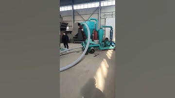 5ton/hour Mobile Small Grain Wheat Suction Machine #grainprocessing  #grainhandling