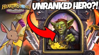 Winning w/ an UNRANKED Hero? Akazamzarak is Secretly OP For Sure | Firebat Hearthstone Battlegrounds