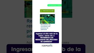 Paso a paso para consultar los resultados del examen de la UdeA