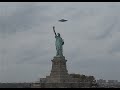 UFO spotted over statue of Liberty ?!