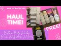 HYGIENE HAUL! | BATH &amp; BODY WORKS, WALMART, ROSS, WALGREENS | STORAGE ORGANIZATION