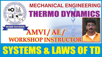 AMVI / AE / Workshop Instructor / MMV /Diesel Mechanic -Mechanical Engineering- Thermodynamics