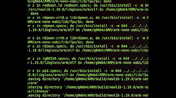 arm-none-eabi-gcc download/build/install on Ubuntu part2