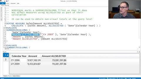 NONVISUAL  - DAX Guide