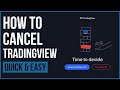 How To Cancel Tradingview Subscription / Membership