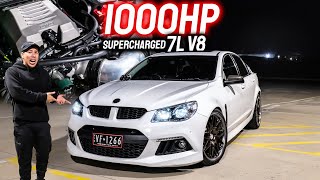 1000HP SUPERCHARGED 7.0L V8 HSV CLUBSPORT R8  Commodore On STEROIDS