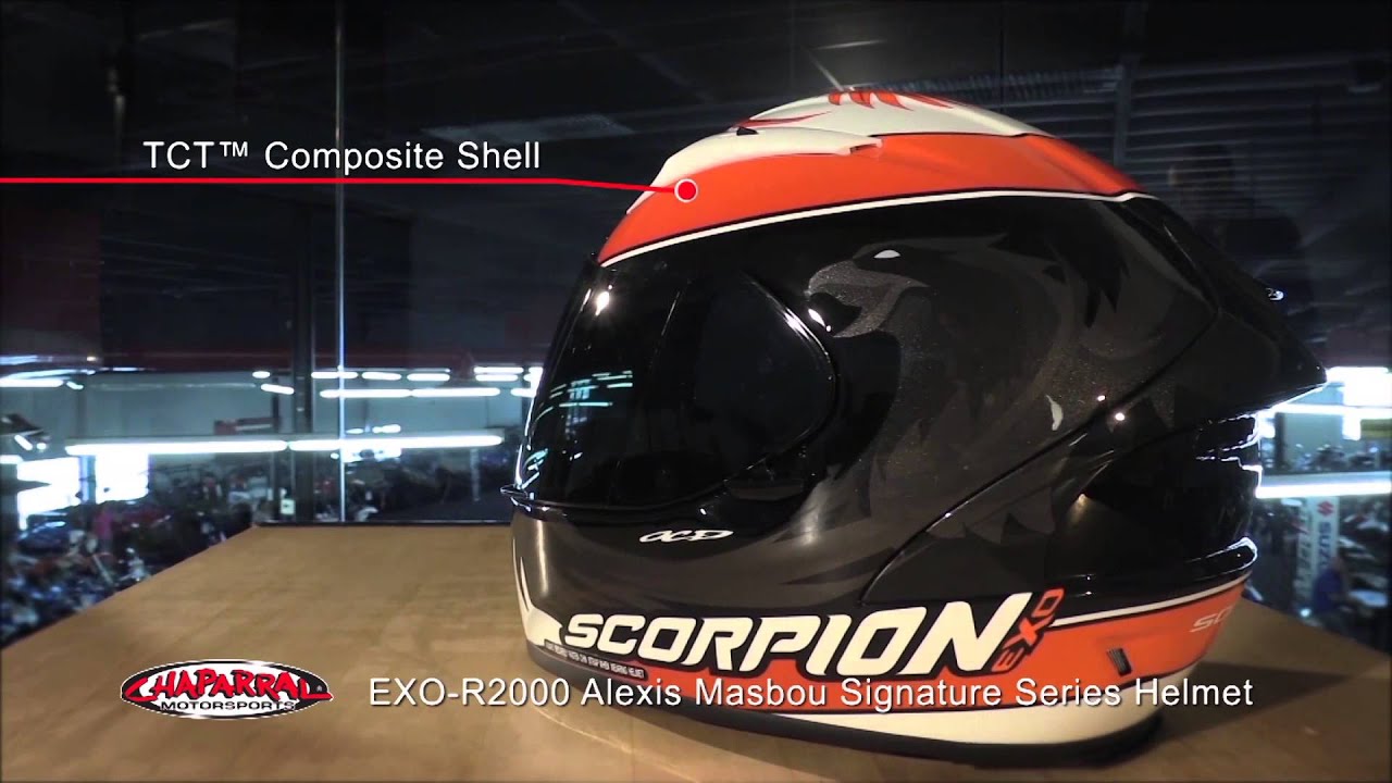 Scorpion EXO EXO-R2000 Alexis Series Full Face Helmet ChapMoto.com