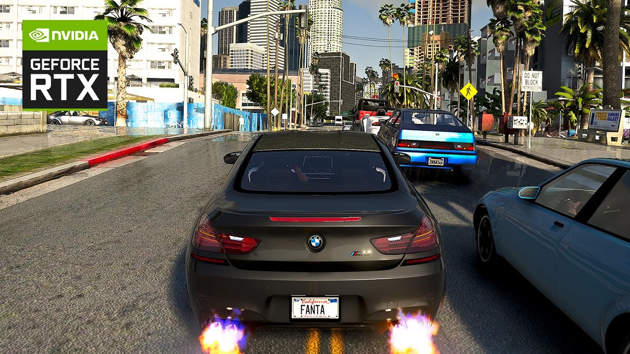 GTA 5 8k Resolution Rain Enhancement Script NEW 2021 Ray Tracing RTX 3090 Graphi