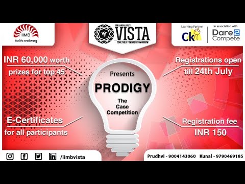 iim bangalore case study competition