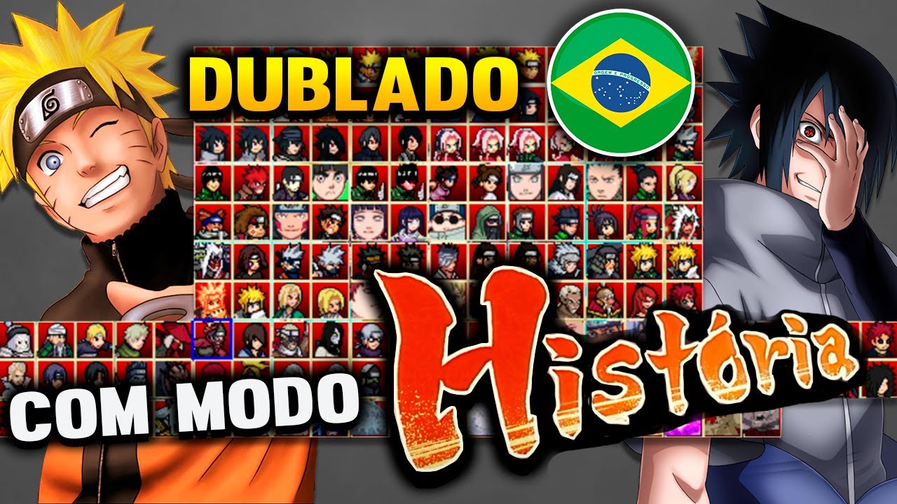 Naruto Storm 4 Mugen DUBLADO com modo HÍSTORIA (+DOWNLOAD+) 