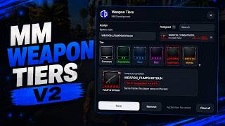 Details MM Weapon Tiers V2 Guide