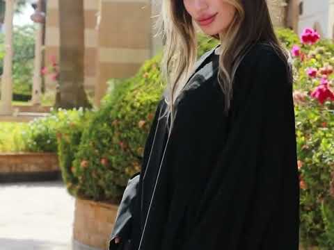 عباية كلوش كسرات قماش فرسان كوري