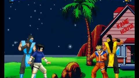 Sub Zero/Sasuke vs Scorpion/Naruto