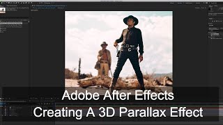 Adobe After Effects Tutorial - 3D Parallax Effect With Pull Focus