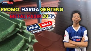 PROMO HARGA GENTENG METAL PASIR 2025