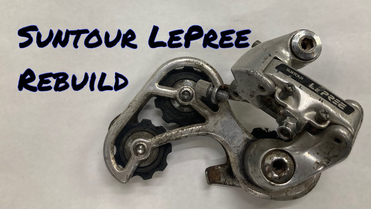 Ancien Dérailleur Avant Suntour XCE Triple Bas Tirette 28,6