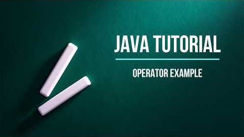 Java Tutorial in Bangla Part 6  - Java Operators (Assignment Operator)