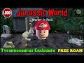 Lego Jurassic World: Tyrannosaurus Enclosure (All the collectibles)