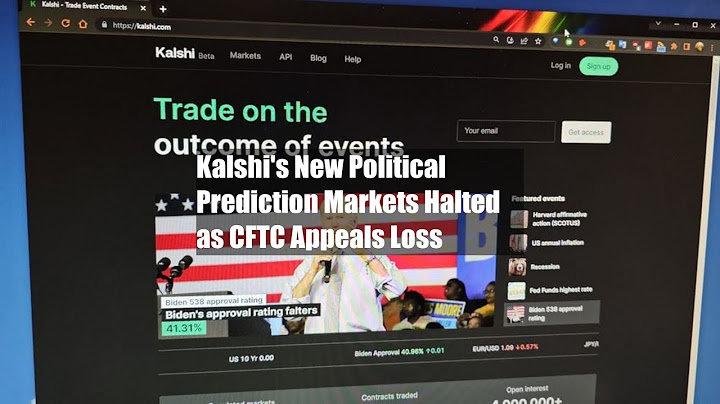 Kalshi's New Political Prediction Markets Halted as CFTC Appeals Loss
