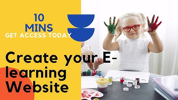Create Your Own E-Learning Website in 10 Minutes