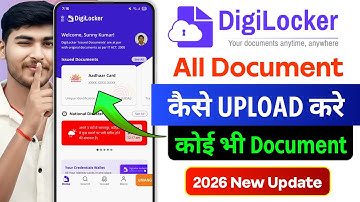 Digilocker Me Document Upload kaise kare | How To Upload Document in Digilocker 2026