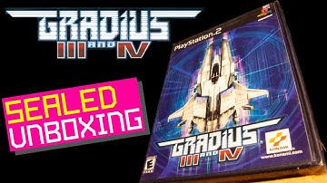 Opening a BRAND NEW Gradius III and IV for the Playstation 2 - SEALED SUNDAYS