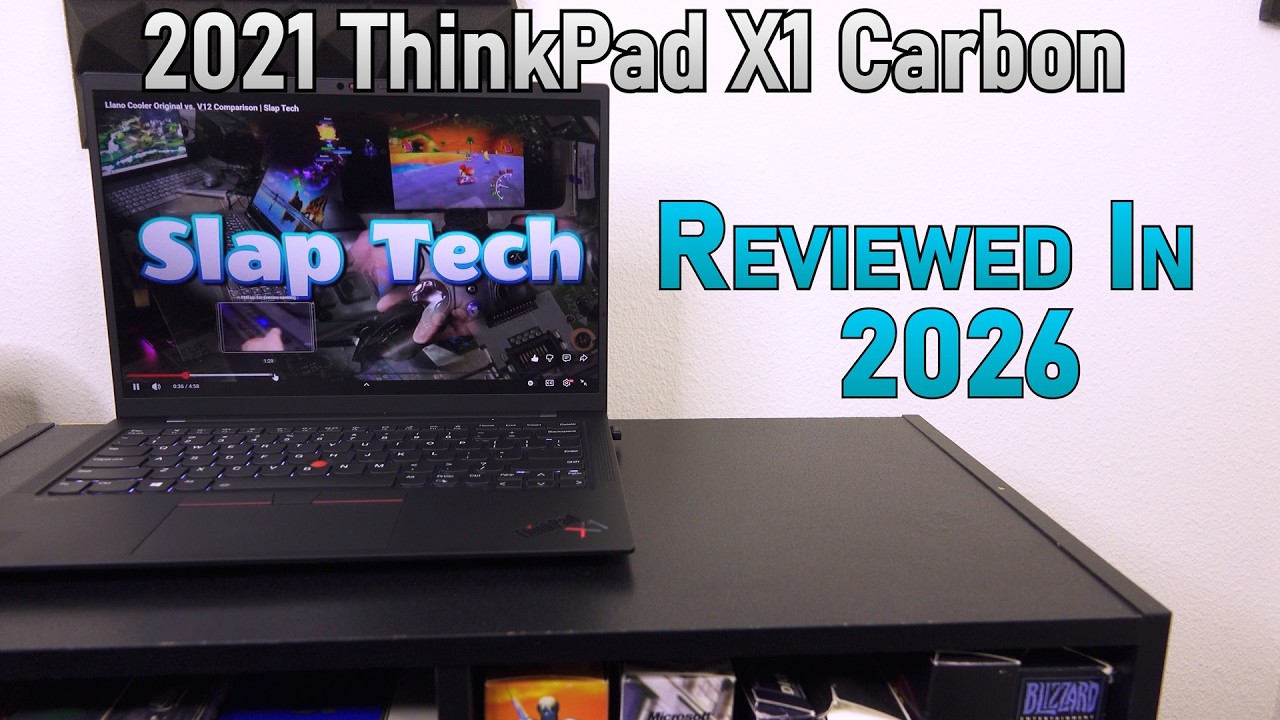 バッテリー良好| i7| X1 Carbon Gen 9 |Office2024 ThinkPad X1 Carbon Gen 9 Review in 2026 | Slap Tech - YouTube
