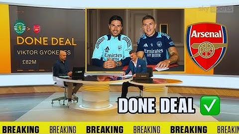 HERE WE GO✅️🔥SKY SPORTS CONFIRM SHOCK MOVE GYÖKERES AGREES DEAL WITH ARSENAL AFTER WEEKS OF SILENCE🔥