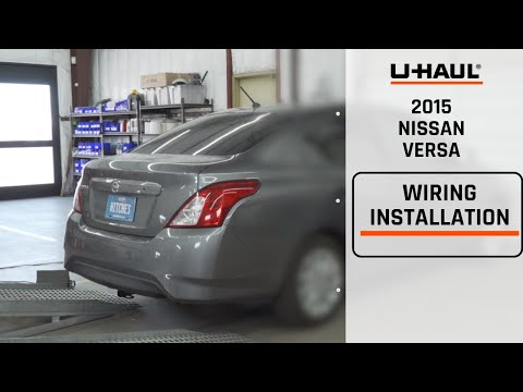 2015 Nissan Versa Trailer Wiring Harness Installation