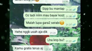 CHAT WA IBU KOST!IBU KOSt senang