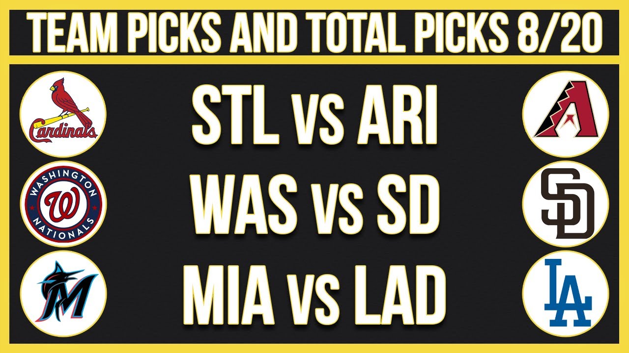 FREE MLB Picks and Predictions Today 8/20/22 Baseball MLB Betting Tips
