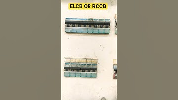 How to test ELCB OR RCCB #elcb house wiring elcb and rccb check and test easy #housewiring