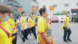 基隆北龍宮,磁場來聞靜香降駕,穿寶衣,操寶參禮元帥,新營太子宮1120513