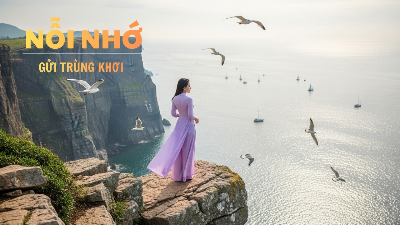 Mây Tím Chiều Khơi: Bài hát dành cho những trái tim đang thổn thức vì nỗi nhớ người xa xứ! #aivideo