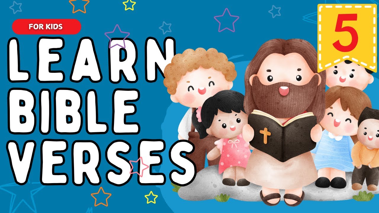 Let's Learn 5 Bible Verses - Part 5🦋 