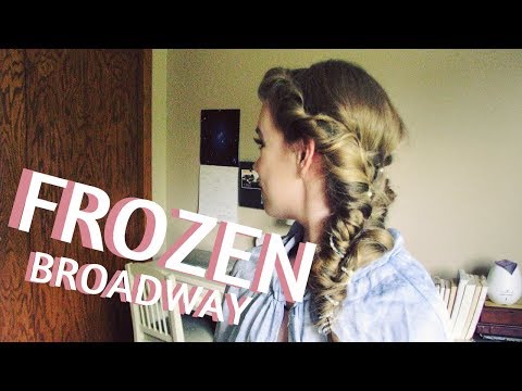 Video Frozen Broadway Hairstyle|Backstage Beautician - youtube