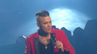 Robbie Williams Time for change Wembly SSE Arena 16/12/19