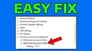 How To Fix Maximum Processor State Missing from Advanced Power Settings under Power Options
