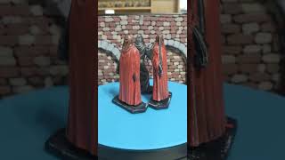 Emperor Palpatine &amp; Royal Guards #new #miniature #love #80s #happy #custom #starwars #empire #sith